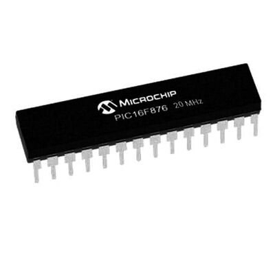 Microchip - PIC16F876 20/SP SPDIP-28 8-Bit 20 MHz Mikrodenetleyici