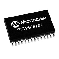 PIC16F876A I/SO SMD SOIC-28 8-Bit 20 MHz Mikrodenetleyici - Thumbnail