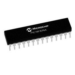 PIC16F876A I/SP DIP-28 8-Bit 20 MHz Mikrodenetleyici - Thumbnail
