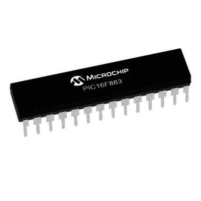 Microchip - PIC16F883-I/SP SPDIP-28 8-Bit 20 MHz Mikrodenetleyici