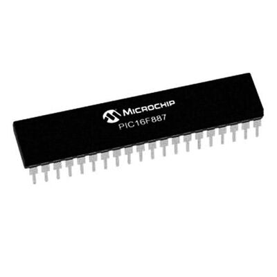 Microchip - PIC16F887-I/P PDIP-40 8-Bit 20MHz Mikrodenetleyici