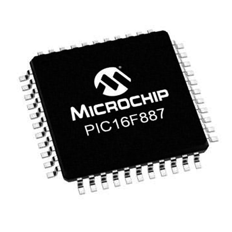 PIC16F887 I/PT SMD TQFP-44 8-Bit 20 MHz Mikrodenetleyici