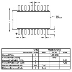 PIC18F14K50-I / SO SMD 8-Bit 48MHz Microcontroller SOIC-20 - Thumbnail