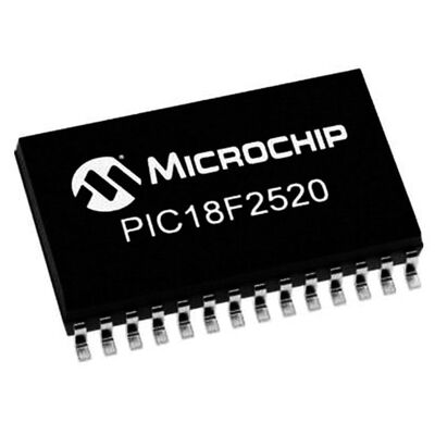 Microchip - PIC18F2520 I/SO SMD SOIC-28 8-Bit 40MHz Mikrodenetleyici