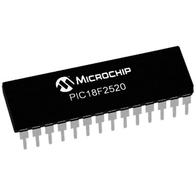 Microchip - PIC18F2520 I/SP DIP-28 8-Bit 40MHz Mikrodenetleyici