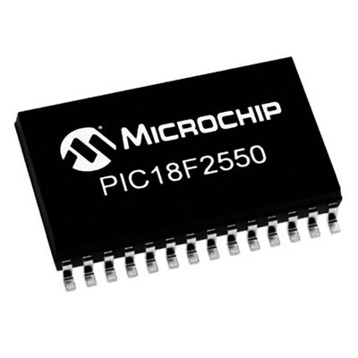 Microchip - PIC18F2550 I/SO SMD SOIC-28 8-Bit 48MHz Mikrodenetleyici