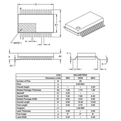 PIC18F25K22-I / SO SMD 8-Bit 64MHz Microcontroller SOIC-28 - Thumbnail