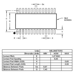 PIC18F26K20 I/SO SMD 8-Bit 64MHz Mikrodenetleyici SOIC-28 - Thumbnail