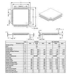 PIC18F452 I / PT SMD TQFP-44 8-Bit 40MHz Microcontroller - Thumbnail