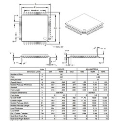 PIC18F4520 I / PT SMD TQFP-44 8-Bit 40MHz Microcontroller - Thumbnail