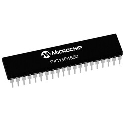 PIC18F4550 I / P DIP-40 8-Bit 48 MHz Microcontroller - Thumbnail