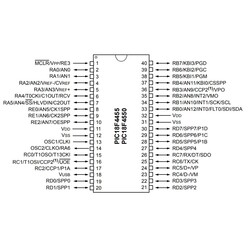 PIC18F4550 I / P DIP-40 8-Bit 48 MHz Microcontroller - Thumbnail