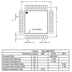 PIC18F45K20-I / PT SMD 8-Bit 64MHz Microcontroller TQFP-44 - Thumbnail