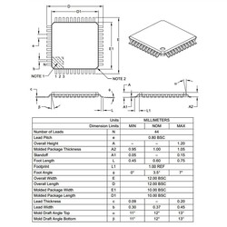 PIC18F4620 I / PT SMD TQFP-44 8-Bit 40MHz Microcontroller - Thumbnail