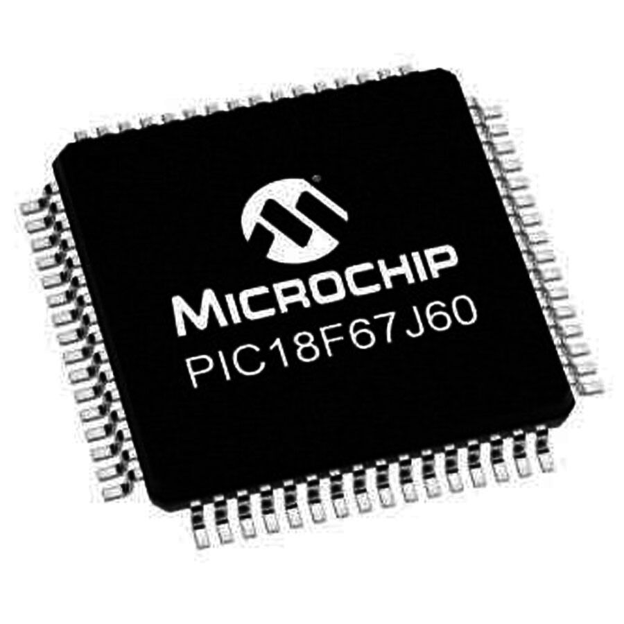 PIC18F67J60 I/PT SMD TQFP-64 8-Bit 41.667MHz Mikrodenetleyici