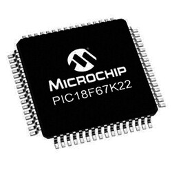 PIC18F67K22-I / PT SMD 8-Bit 64MHz Microcontroller TQFP-64 - Thumbnail