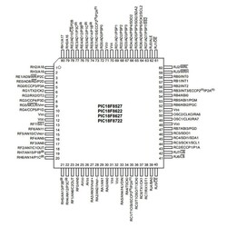 PIC18F8722 I / PT SMD TQFP-80 8-Bit 40MHz Microcontroller - Thumbnail