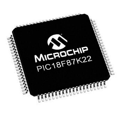 Microchip - PIC18F87K22-I/PT SMD 8-Bit 64MHz Mikrodenetleyici TQFP-80