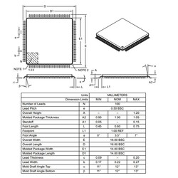 PIC18F97J60 I / PT SMD TQFP-100 8-Bit 41.667MHz Microcontroller - Thumbnail