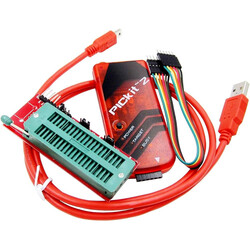 Pickit2 PIC Programlama Kartı ve Dip Adaptör