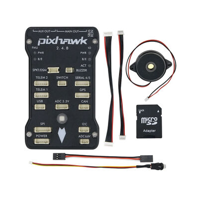 Pixhawk - Pixhawk PX4 PIX 2.4.8 32 Bit Uçuş Kontrol Cihazı - Basit A-Paket