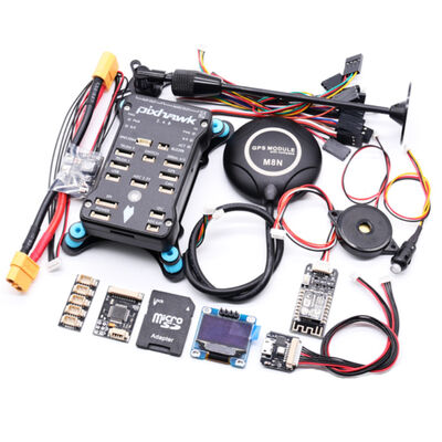 Pixhawk - Pixhawk PX4 PIX 2.4.8 32 Bit Uçuş Kontrol Cihazı - WIFI V1.0 C-Paket