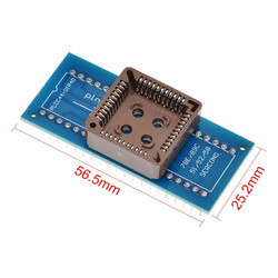 Plcc44 - Dip40 Çevirici Adaptör