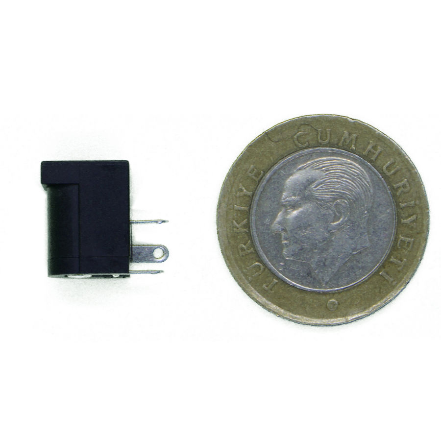 Power Giriş Konnektörü Şase Tip (2.1mm)
