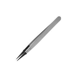 PTZ-45 0.4mm İnce Uçlu ESD Cımbız-Düz Tip