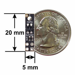 QTR-HD-01A Reflectance Sensor 1-Channel 5mm Analog Output - Thumbnail