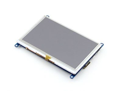 WaveShare - Raspberry Pi 5 Inch HDMI Lcd (B) Display 800 × 480 Wide Platform Support
