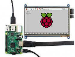 Raspberry Pi 7 Inch HDMI Lcd (B) Display 800 × 480 Wide Platform Support - Thumbnail