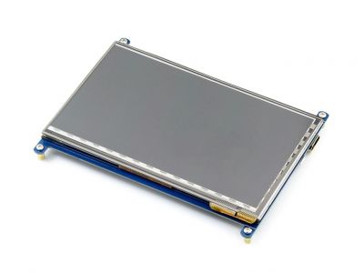 WaveShare - Raspberry Pi 7 Inch HDMI Lcd (B) Ekran 800×480 Geniş Platform Desteği