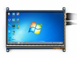 Raspberry 7 Inch HDMI Lcd C Display 1024 × 600 IPS Wide Platform Support - Thumbnail