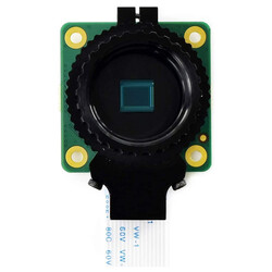 Raspberry Pi 12.3MP Sensör Yüksek Kaliteli Kamera IMX477 - Thumbnail