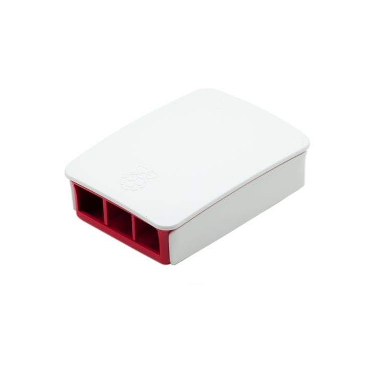 Raspberry Pi 2/3 Kutu / Kırmızı-Beyaz