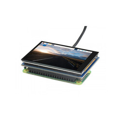 Raspberry Pi 2.8 Inç Kapasitif LCD Dokunmatik Ekran - 480 × 640 - Thumbnail
