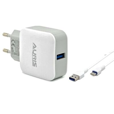 Auris - Raspberry Pi 3 Beyaz Güç Adaptörü 5V 2.8A
