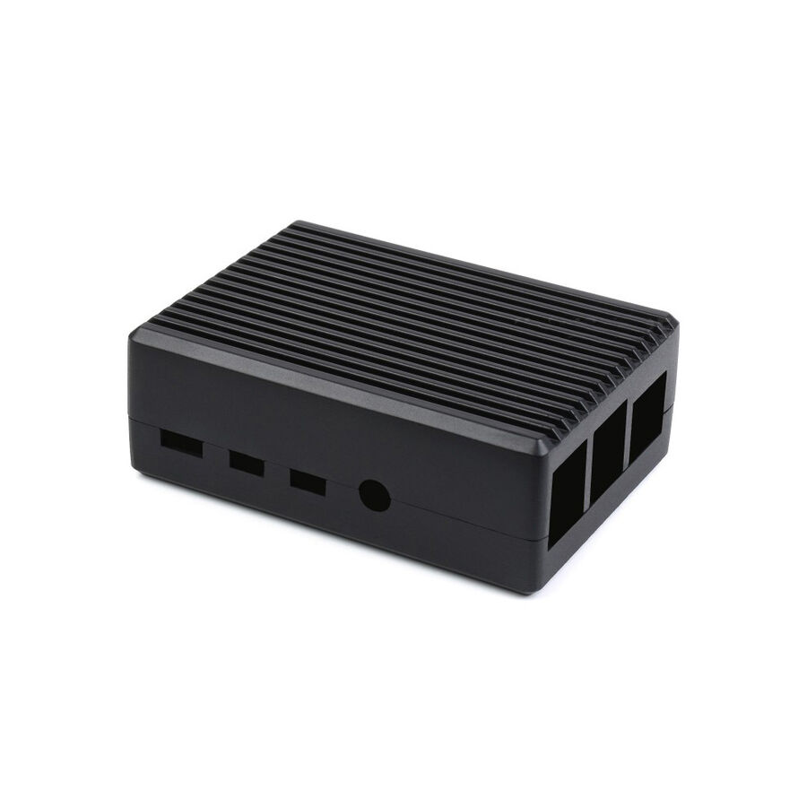 Raspberry Pi 4 Alüminyum Şerit Yivli Kasa