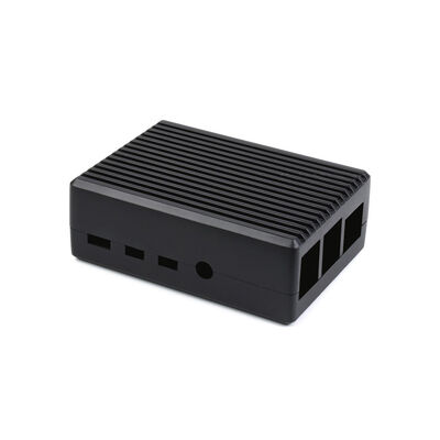 WaveShare - Raspberry Pi 4 Alüminyum Şerit Yivli Kasa