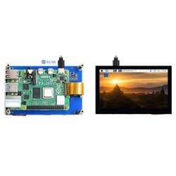 Raspberry Pi 4.3 inch Capacitive Touch Screen DSI Interface 800 × 480 - Thumbnail