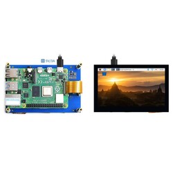 Raspberry Pi 4.3 inç Kapasitif Dokunmatik Ekran DSI Arayüz 800×480 - 10
