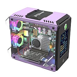 Raspberry Pi 5 2.8 Inch IPS Ekranlı PiTower Gen 2 Mini PC Kasası - 2