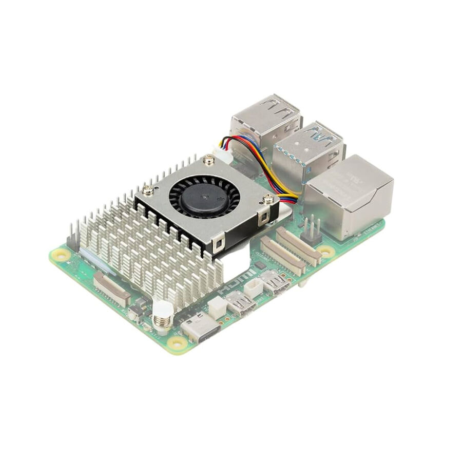  Raspberry Pi 5 Aktif Fanlı Soğutucu