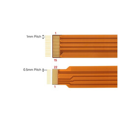 Raspberry Pi 5 Kamera FPC Kablosu - 200mm - Thumbnail