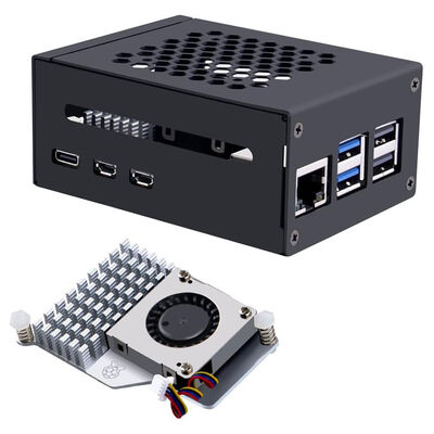 DirencNet - Raspberry Pi 5 Metal Kasa + Soğutucu ve Fan