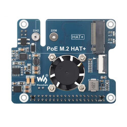 Raspberry Pi 5 POE + PCIe - M.2 NVMe SSD Kartı