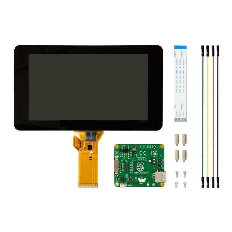  Raspberry Pi 7 Inch Dokunmatik Ekran (orijinal)