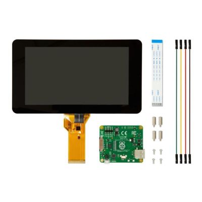 Raspberry Pi - Raspberry Pi 7 Inch Dokunmatik Ekran (Orjinal)
