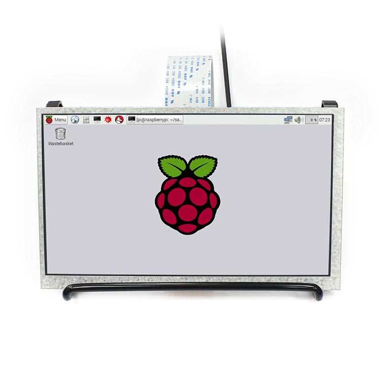 Raspberry Pi 7 Inch IPS Lcd Ekran - DPI Arayüz - 1024x600